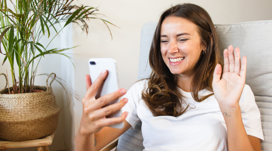 Telehealth Video Appointments with women